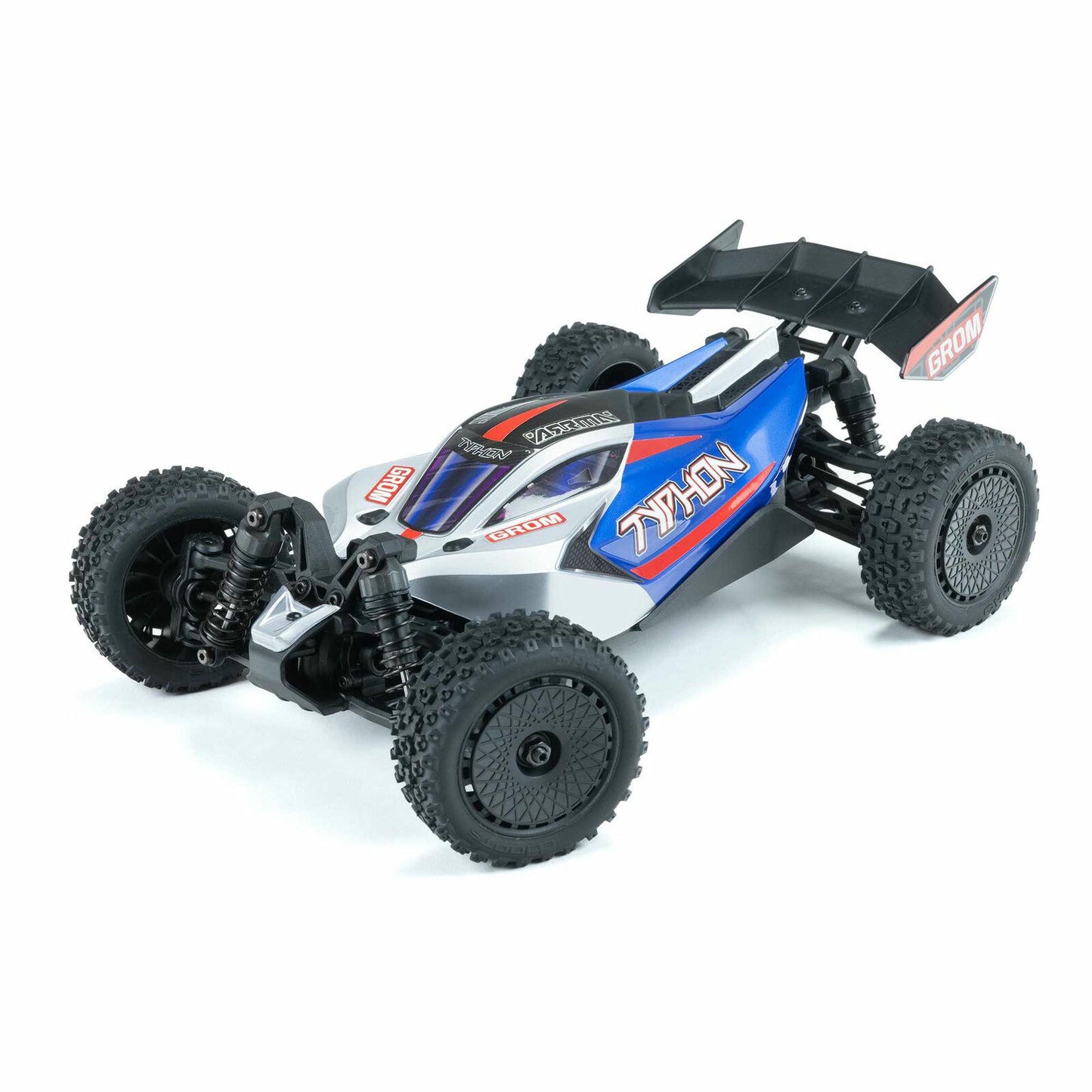 Image of Arrma GROM 1/18th Scale 4WD RTR Typhon Buggy (Blue) ARA2106T1