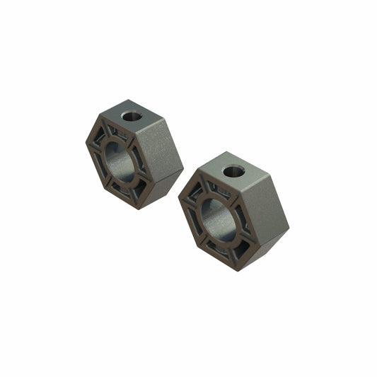 Image of Arrma RC 17mm Metal Wheel Hexes (2pcs) ARA310910