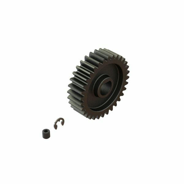 Image of Arrma 32T 1Mod SAFE-D5 (5mm bore) Steel Pinion Gear ARA311137 MOD-1