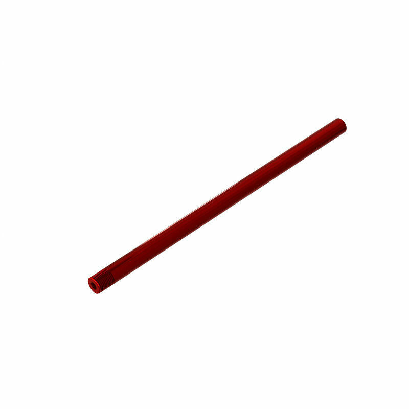 Image of Arrma Vorteks/Outcast BLX 4x4 200mm Red Aluminum Center Brace Bar ARA320533