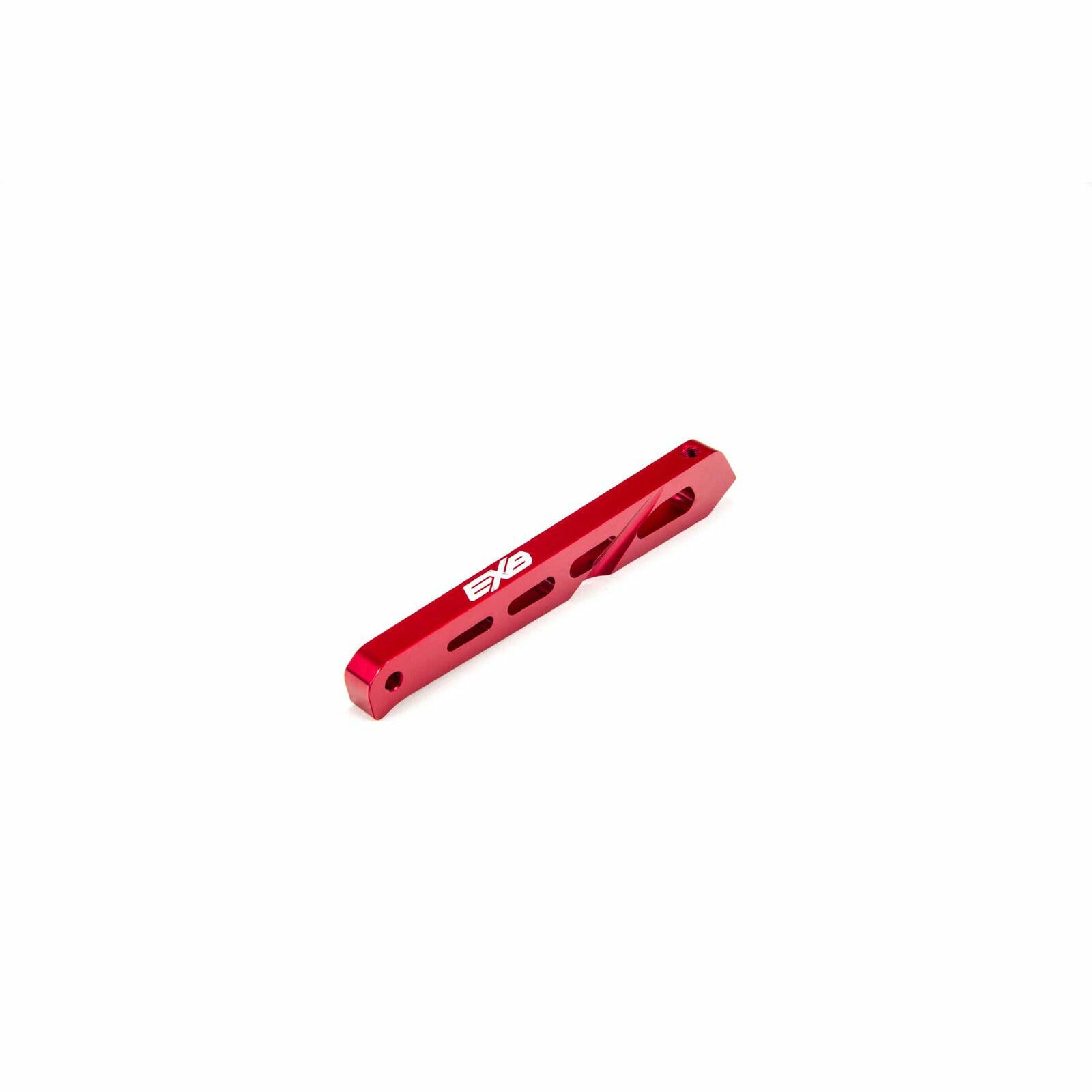 Image of Arrma Kraton/Outcast/Notorius 6S Red Alloy Rear Center Chassis Brace 87mm