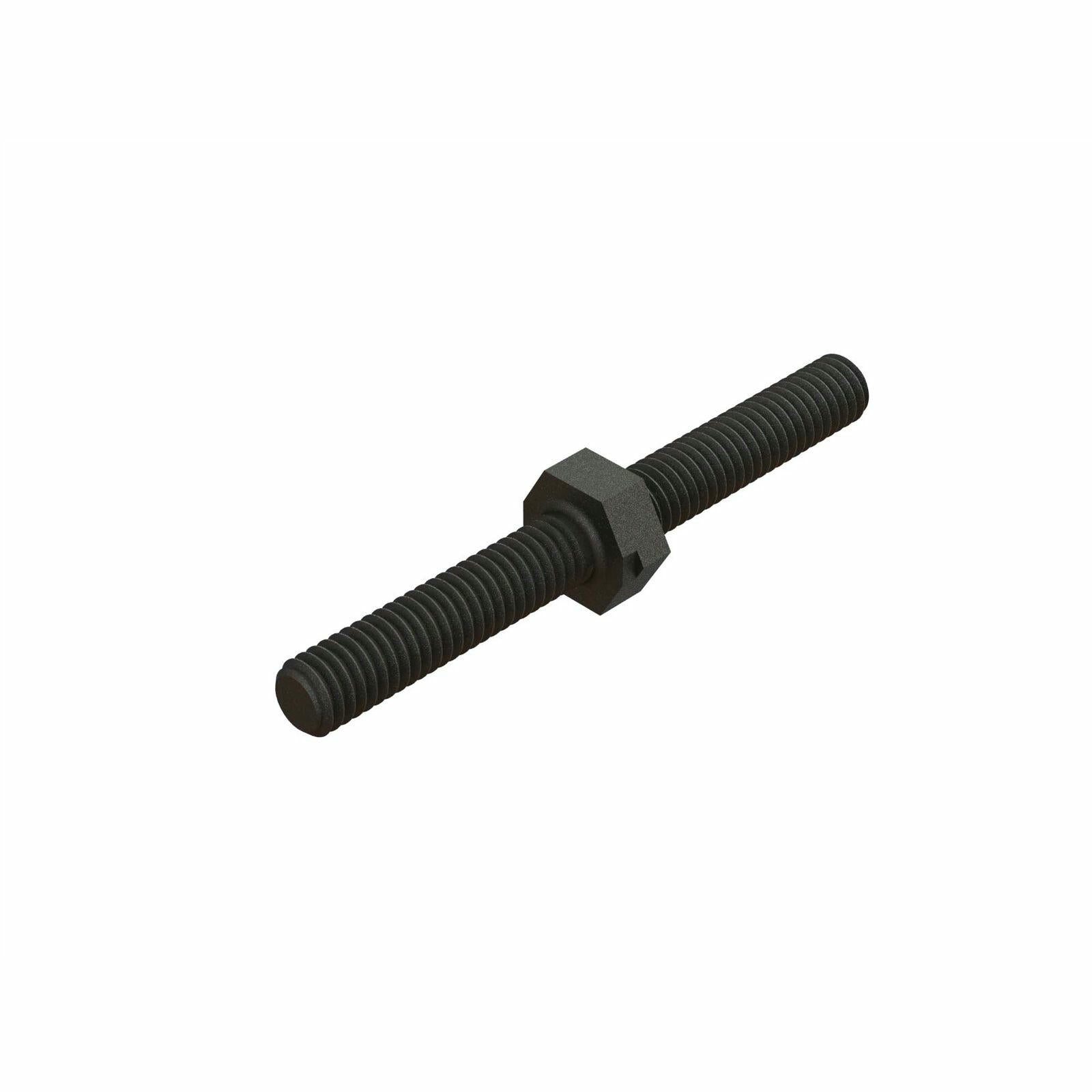 Image of Arrma RC M4x40mm Black Steel Turnbuckle ARA340155