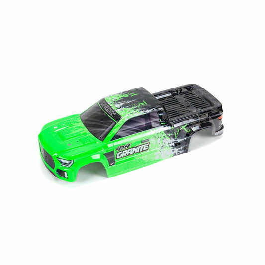 Image of Arrma Granite 4x4 BLX Truck GreenPainted/Trimmed Body ARA402305