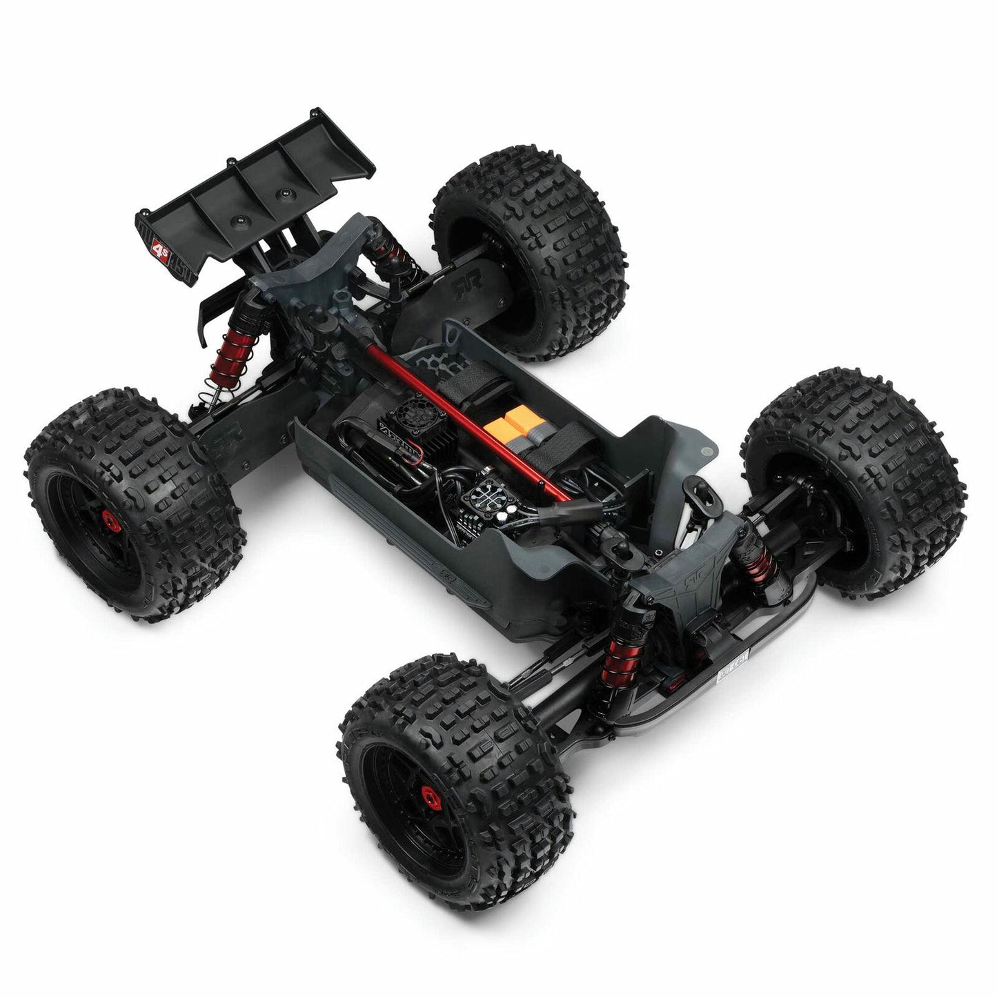 Image of Arrma Outcast 4S 4x4 1/10th Ready-To-Run Stunt Truck ARA4410V2T4 Red