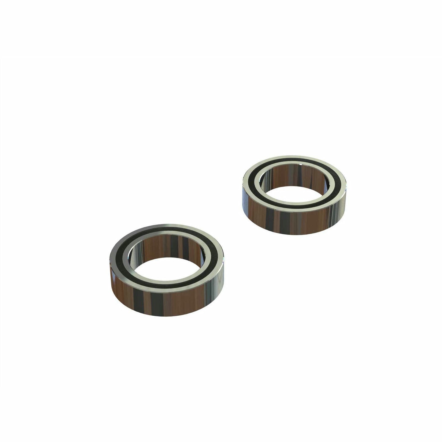 Image of Arrma 2RS Rubber Sealed 10x15x4mm Ball Bearings (2pcs) ARA610046