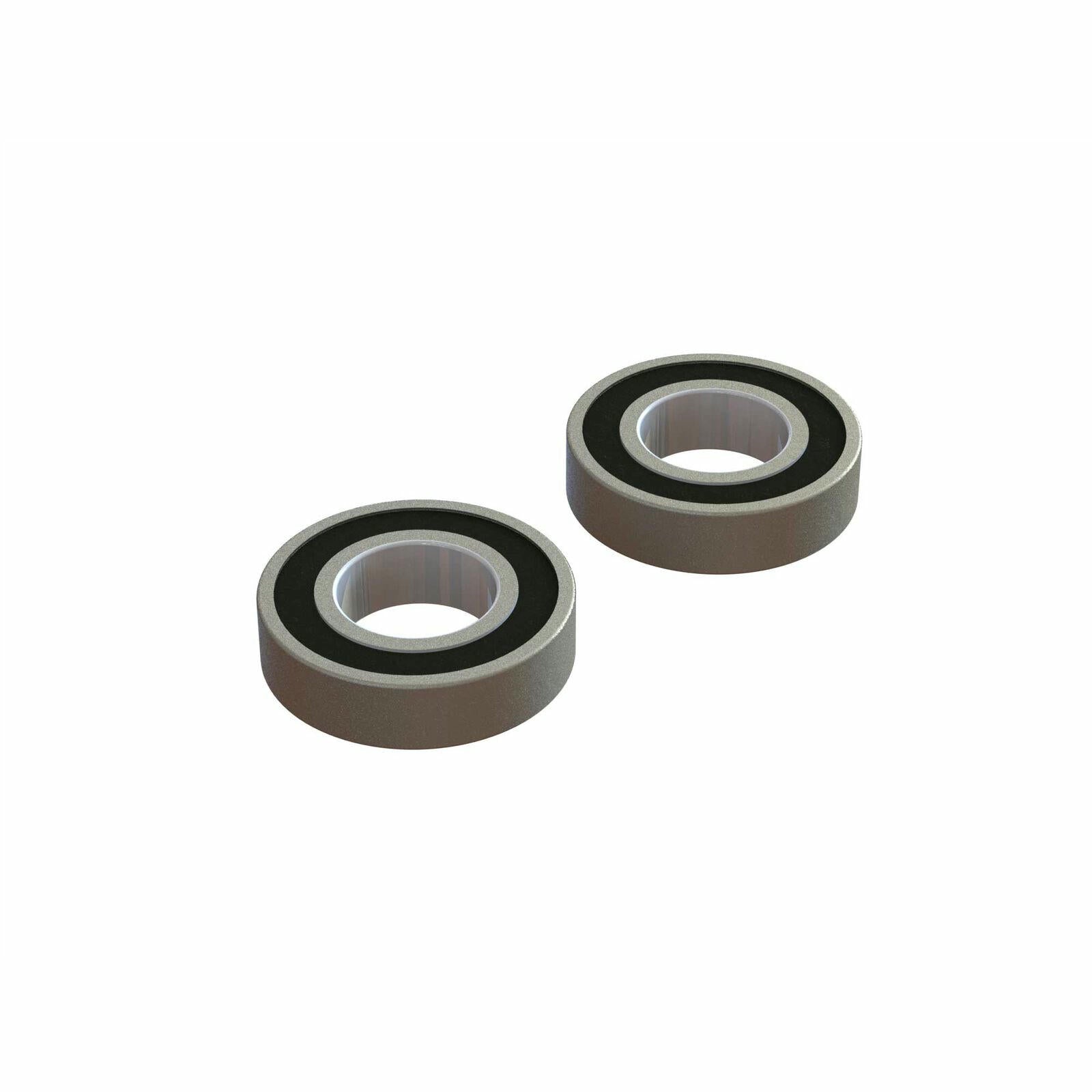 Image of Arrma 2RS Rubber Sealed 12x24x6mm Ball Bearings (2pcs) ARA610048