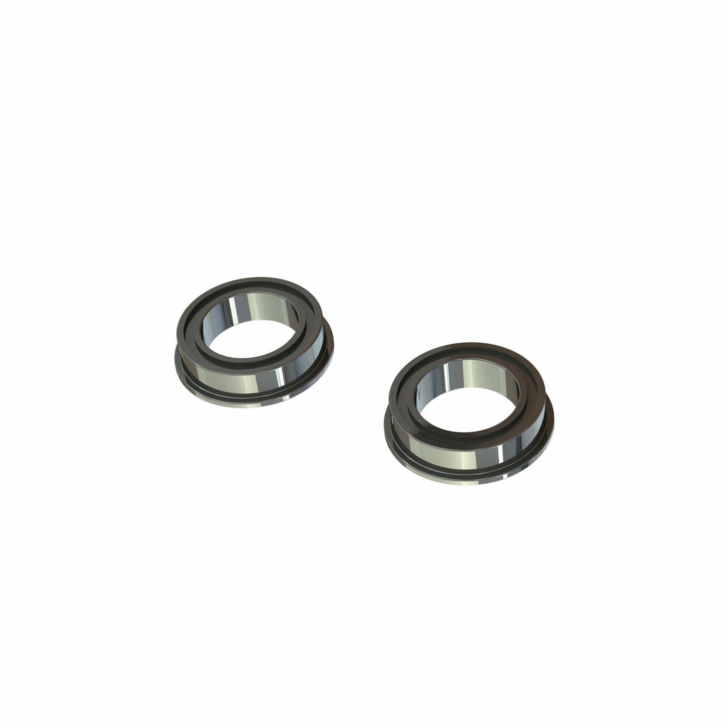 Image of Arrma Metal Shielded 10x15x4mm FLANGED Ball Bearings (2pcs) ARA620003