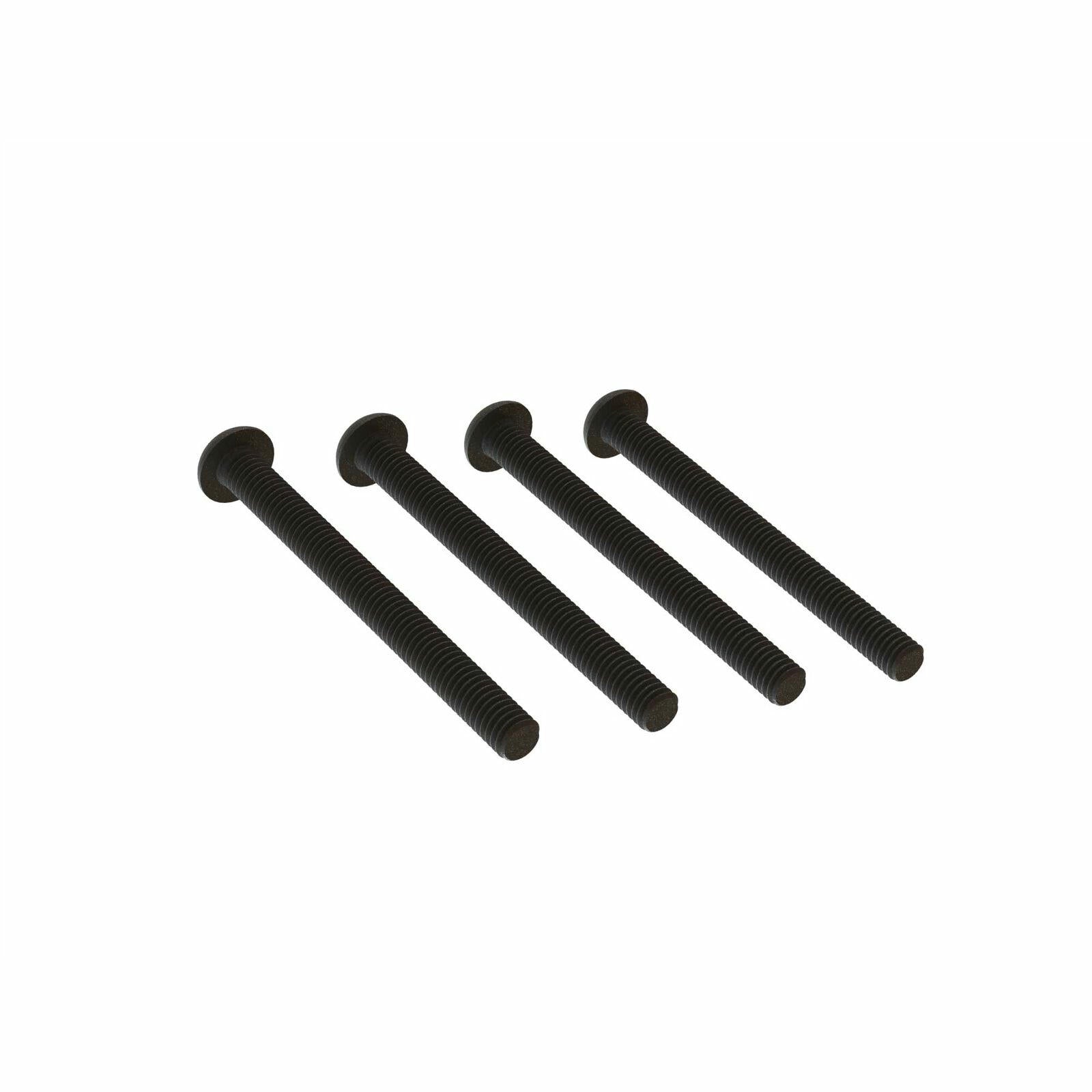 Image of Arrma M4x43mm Button Head Screws (4pcs) ARA721443