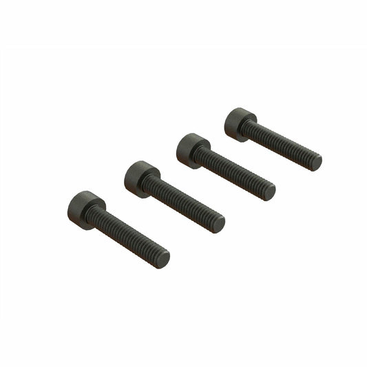 Image of Arrma M4x20mm Cap Head Screws (4pcs) ARA723420