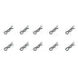 Image of Arrma 6mm Black Body Clips/Pins (10pcs) ARAAR320005