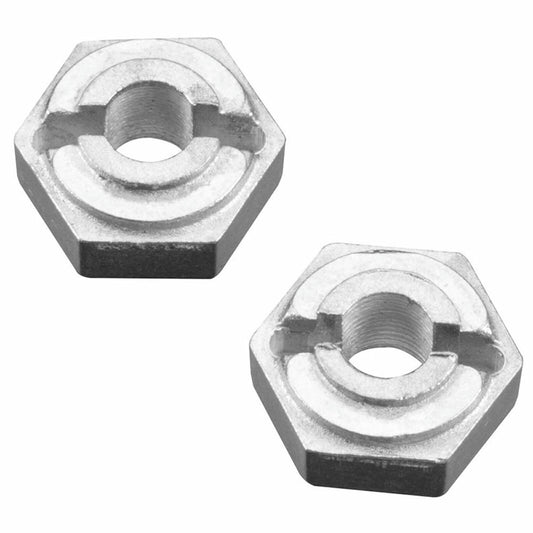 Image of Arrma RC Alloy 12mm Cast Alloy Wheel Hex w/Pins (2pcs) ARAAR330132