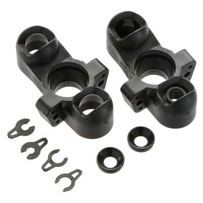 Image of Arrma Kraton / Typhon Composite Front Steering Blocks (2pcs) ARAAR330187