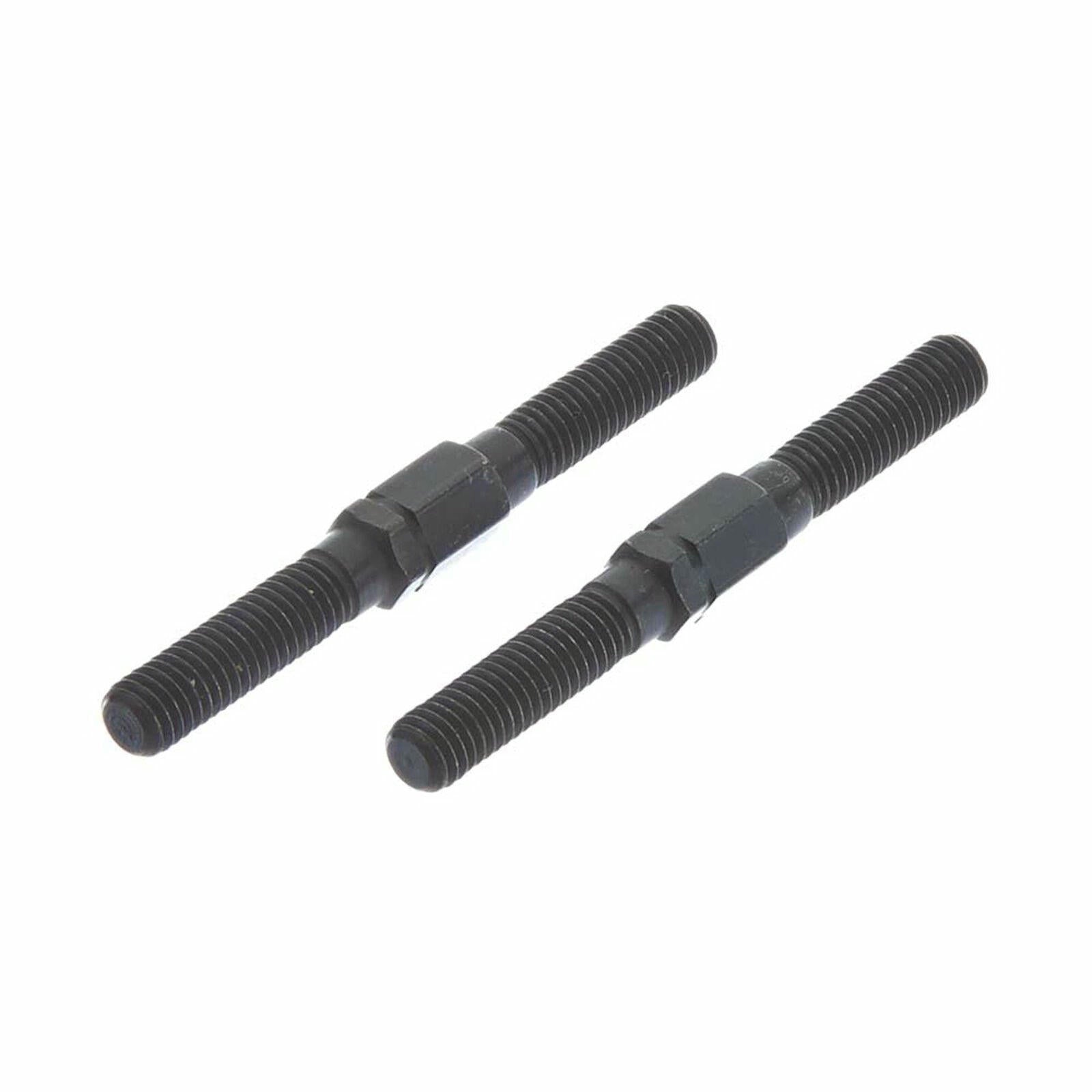 Image of Arrma RC M5x50mm Black Steel Turnbuckles (2pcs) ARAAR330214