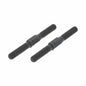 Image of Arrma RC M5x50mm Black Steel Turnbuckles (2pcs) ARAAR330214