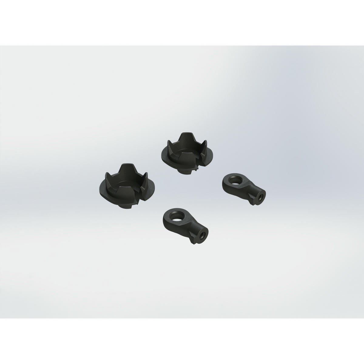 Image of Arrma Big Rock/Fazon/Nero HD Shock Rod End Set ARAAR330409