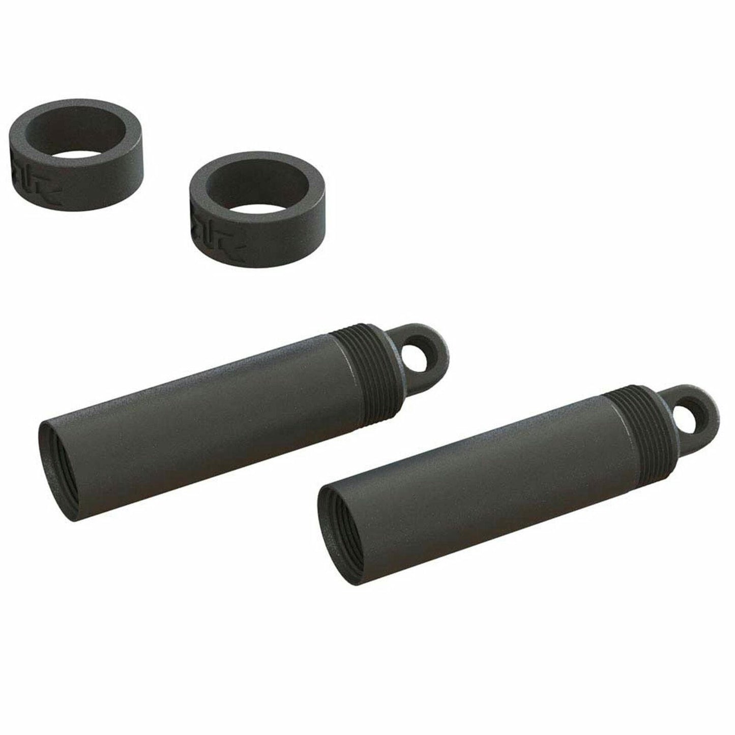 Image of Arrma 4x4 Front Shock Body/Spring Spacer Set (2pcs) ARAAR330449