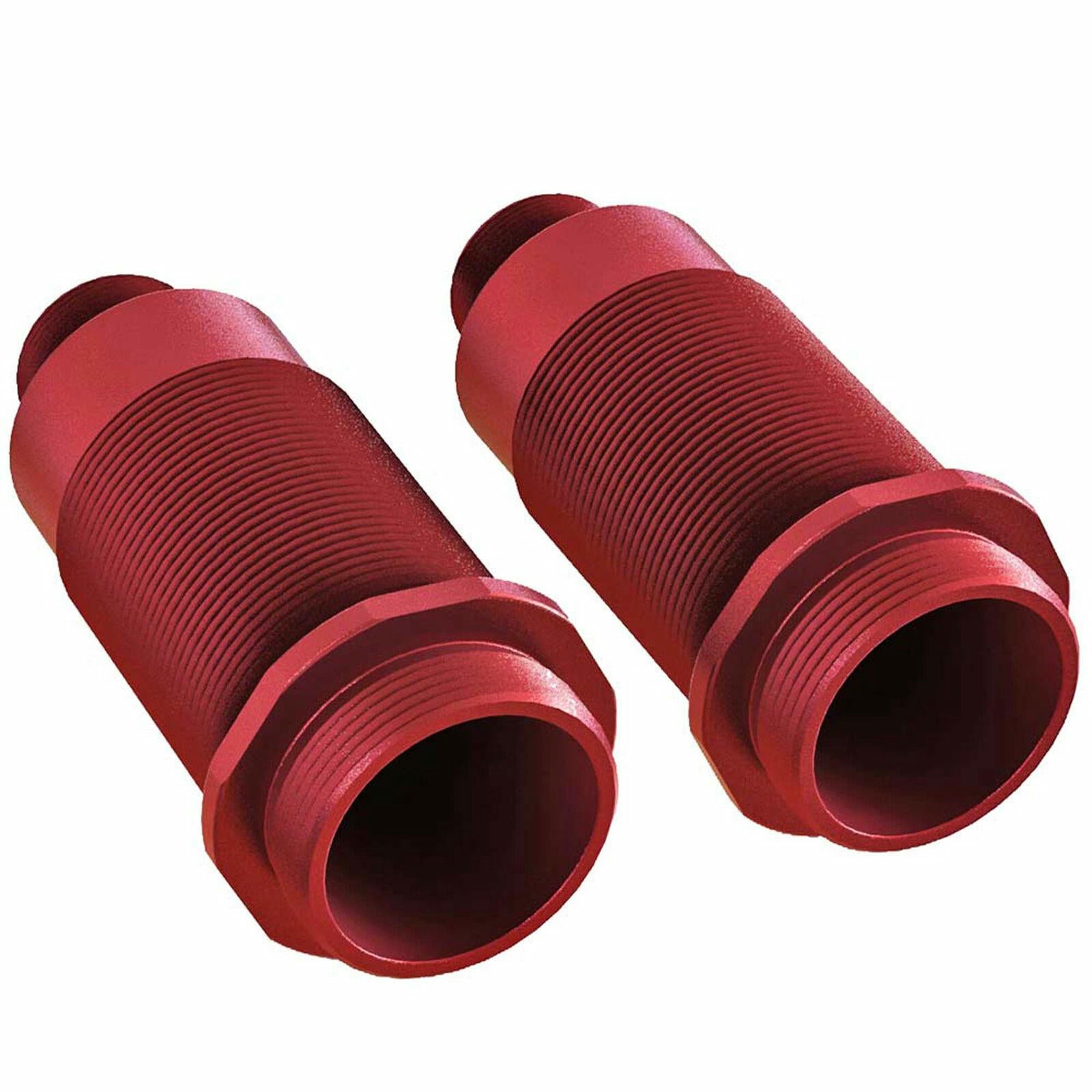 Image of Arrma 16x51 Red Anodized ALuminum Threaded Shock Bodies (2pcs) ARAAR330511