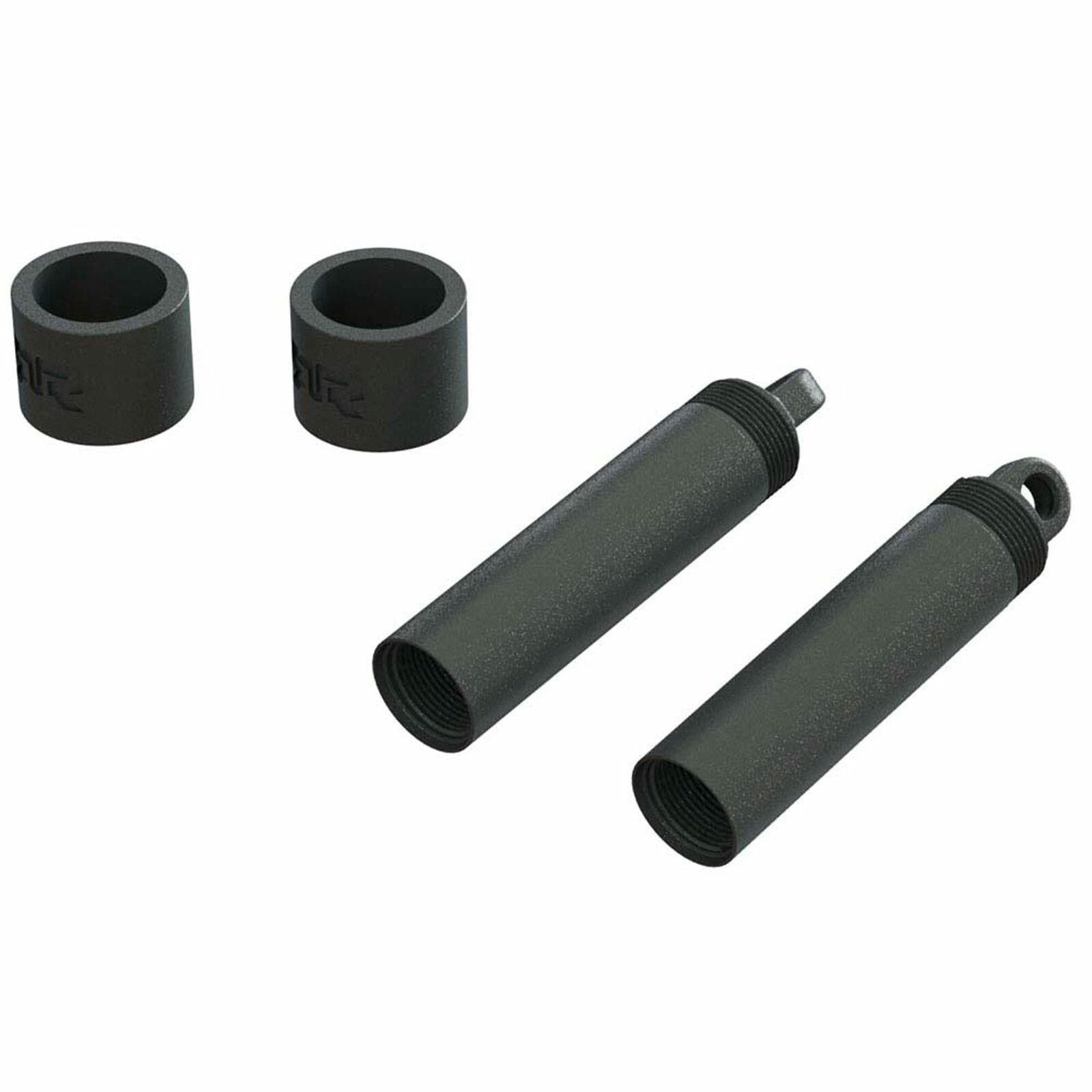 Image of Arrma 4x4 Rear Shock Body/Spring Spacer Set (2pcs) ARAAR330517