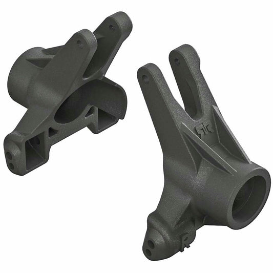Image of Arrma Outcast/Kraton 4S BLX V2 Rear Hub Carriers ARAAR330522