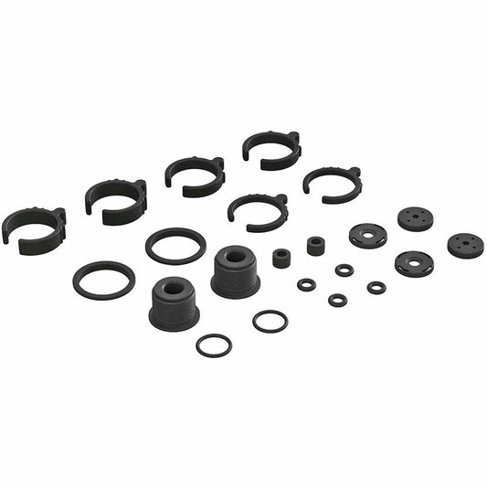 Image of Arrma RC Composite Shock Parts & O-Ring Set (for 2 Shocks) AARAAR330531