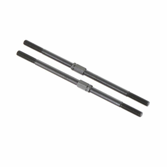 Image of Arrma RC M4x95mm Black Steel Turnbuckles (2pcs) ARAAR340071