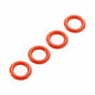 Image of Arrma RC P5 P-5 4.5x1.5mm Red O-Rings (4pcs) ARAAR716011