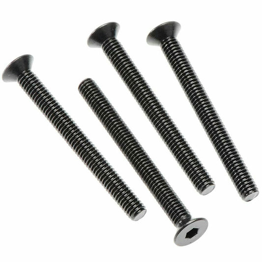 Image of Arrma M4x40mm Flat Head Hex Machine Screws (4pcs) ARAAR722440