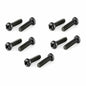 Image of Arrma M3x10mm Button Head Cross (Phillips) Machine Screws (10pcs) ARAAR725310