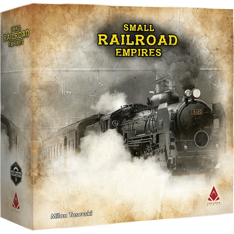Image of Small Railroad Empires Board Game by Archon Games ARG040