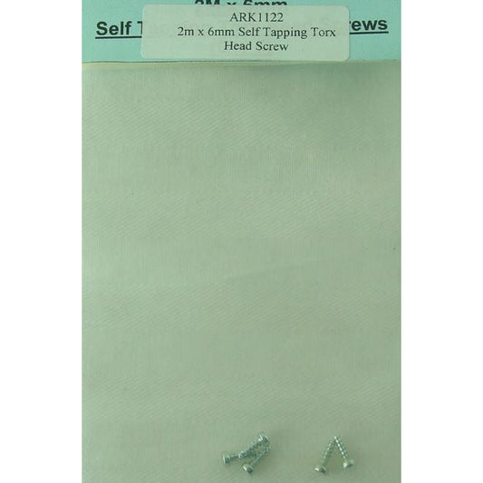 2Mx6mm Self Tapping Torx Head Screws (5)