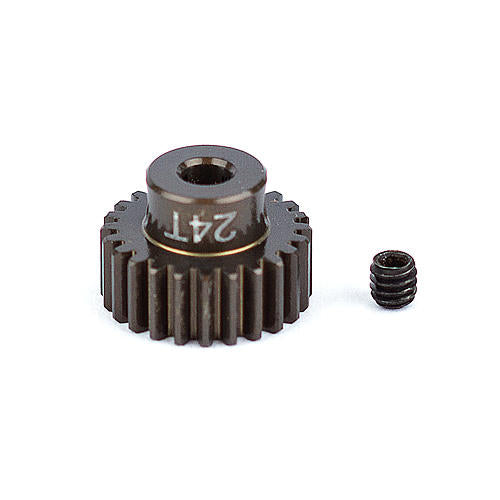 Image of FT Aluminum Pinion Gear, 24T 48P, 1/8 shaft