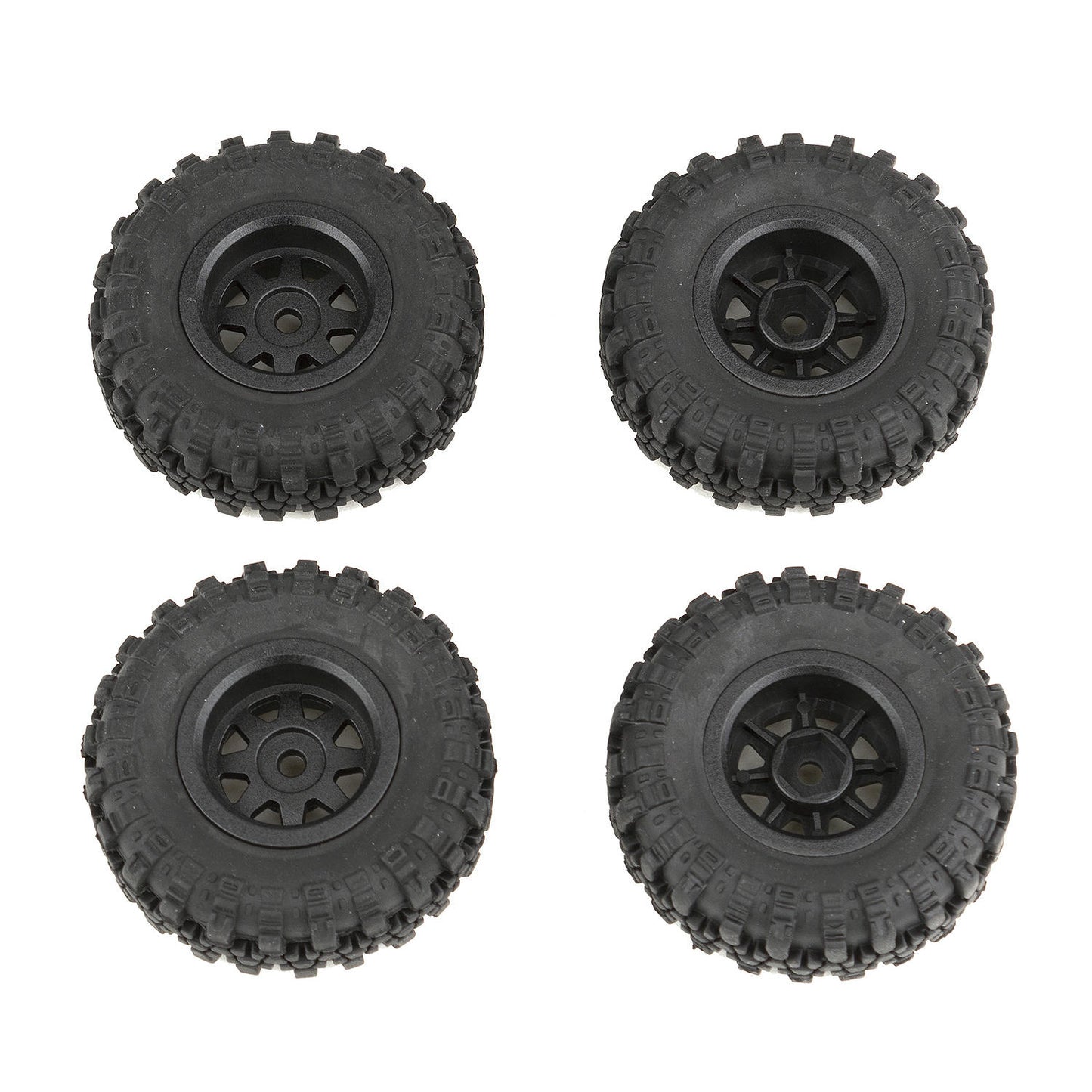 Image of Associated Enduro24 1/24th Scale Crawler Tires & Wheels ASC21708 Enduro 24