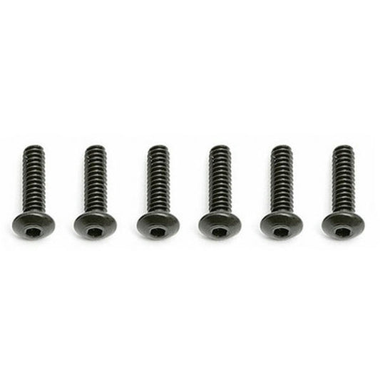 Image of Team Associated 4-40x7/16 Button head Cap Screws (6) ASC2221