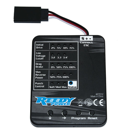 Image of Reedy SC480X Electronic Speed Controller (ESC) Programming Card ASC27034