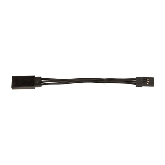 Image of 75mm Servo Wire Extension, Black, (2.95in)