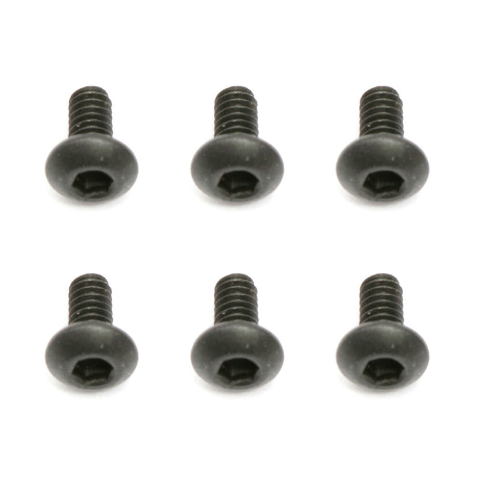 Image of Associated M2x4mm Button Head Cap Screws (10pcs) ASC31510