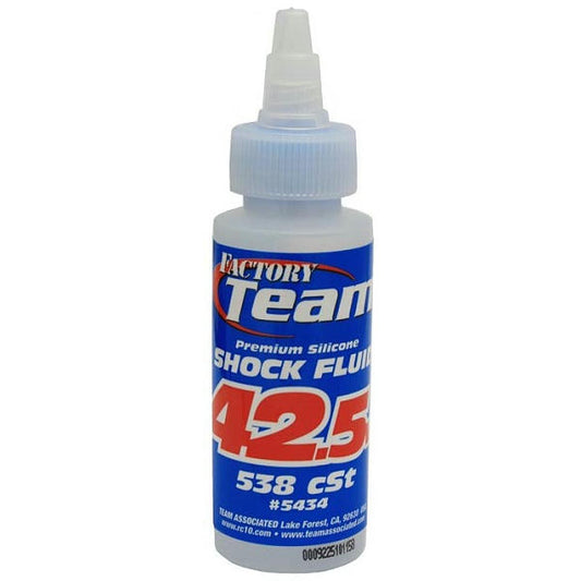 Image of Team Associated 42.5 WT Silicone Shock Fluid (2oz) ASC5434