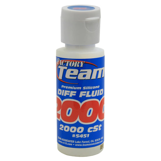 Image of Associated 2000CST Silicone Differential Fluid (2oz) ASC5451