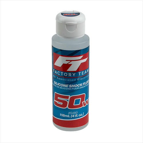 Image of Team Associated 50wt (650CST) Silicone Shock Oil (4 oz) ASC5480