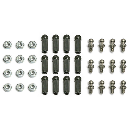Image of RC10 Ballstud Set .20, silver
