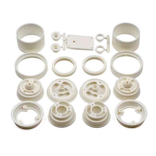 Image of RC10 Wheels, front and rear, white