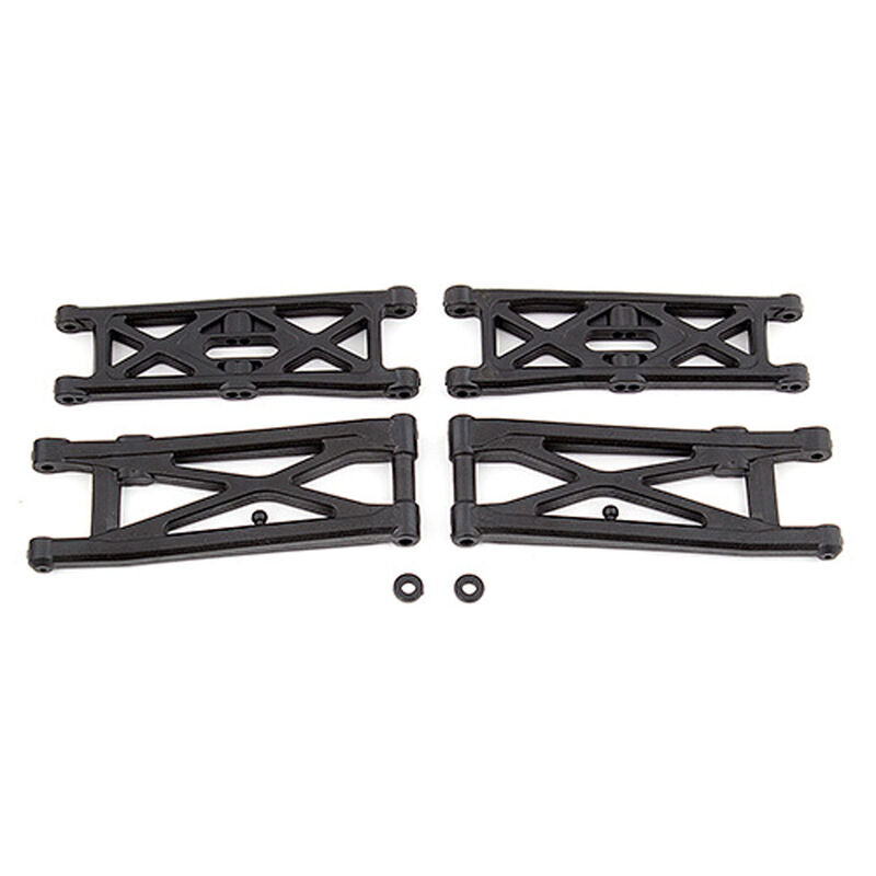 Suspension Arm Set, Fits: ProSC10, Reflex DB10, and Trophy Rat