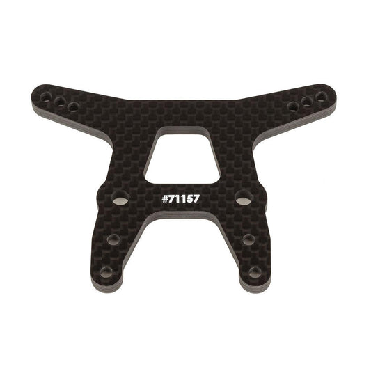 Image of RC10T6.4 Front Shock Tower, Gull Wing, Carbon Fiber