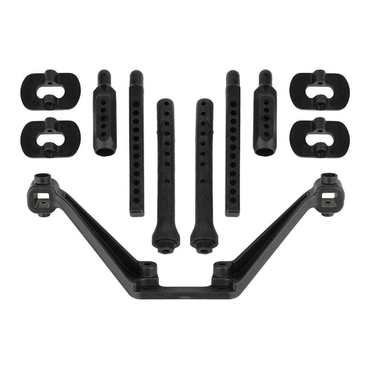 Image of Associated DR10M Drag Car Body Mount Set ASC72056