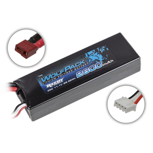 Image of Reedy WolfPack LiPo 2600mAh 35C 11.1V