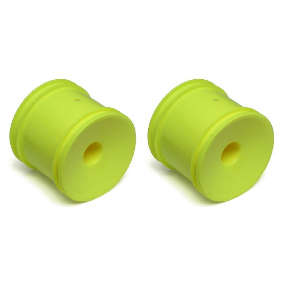 Image of Team Associated 1/10th Scale 12mm Hex Truck Wheels, Yellow/RC10T4 ASC7853