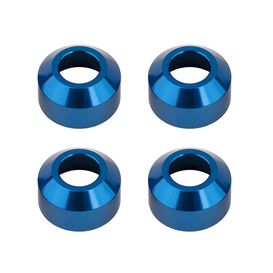 Image of Factory Team CVA Axle Sleeves, Blue Aluminum, for RC8B4/T4