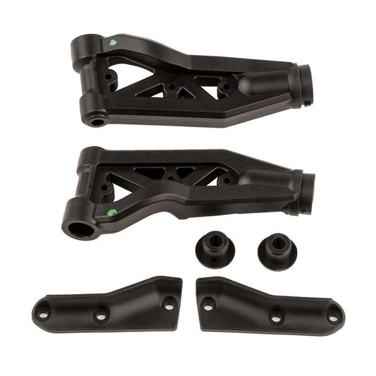 Image of RC8B4 Front Suspension Arms, Soft, for RC8B4.1/RC8B4.1e