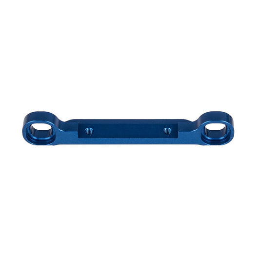 Image of RC8B4.1 Upper Link Mount, Angled, Blue Aluminum
