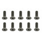 Image of Team Associated M4x12mm Flat Head Cap Screws FHCS Screws (10pcs) ASC89214